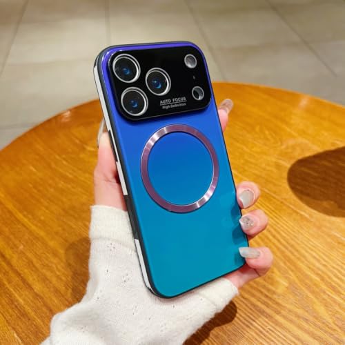 Coque iPhone 13 Pro Max antichoc bleu marine protège objectif photo