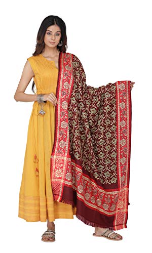 Image of KRITI Paisley Design Woollen Beige Color Shawl For Women