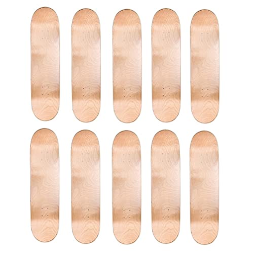 Crazy Clearance Ageofone Blank Skateboard Decks Maple Skateboard Decks 8.0''-Set of 10