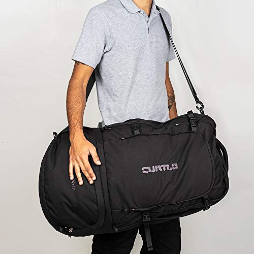 Mochilão Journey 70+17L - Com Rain Cover Curtlo Unissex U Preto