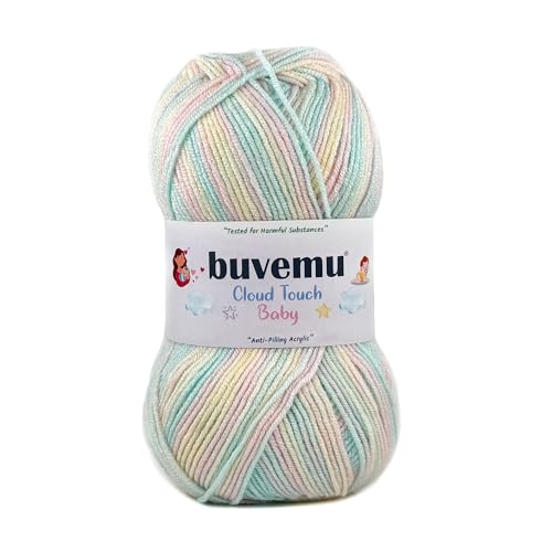 Image of Cloud Touch Baby DK Yarn for Crochet & Knitting, Multi - No.5