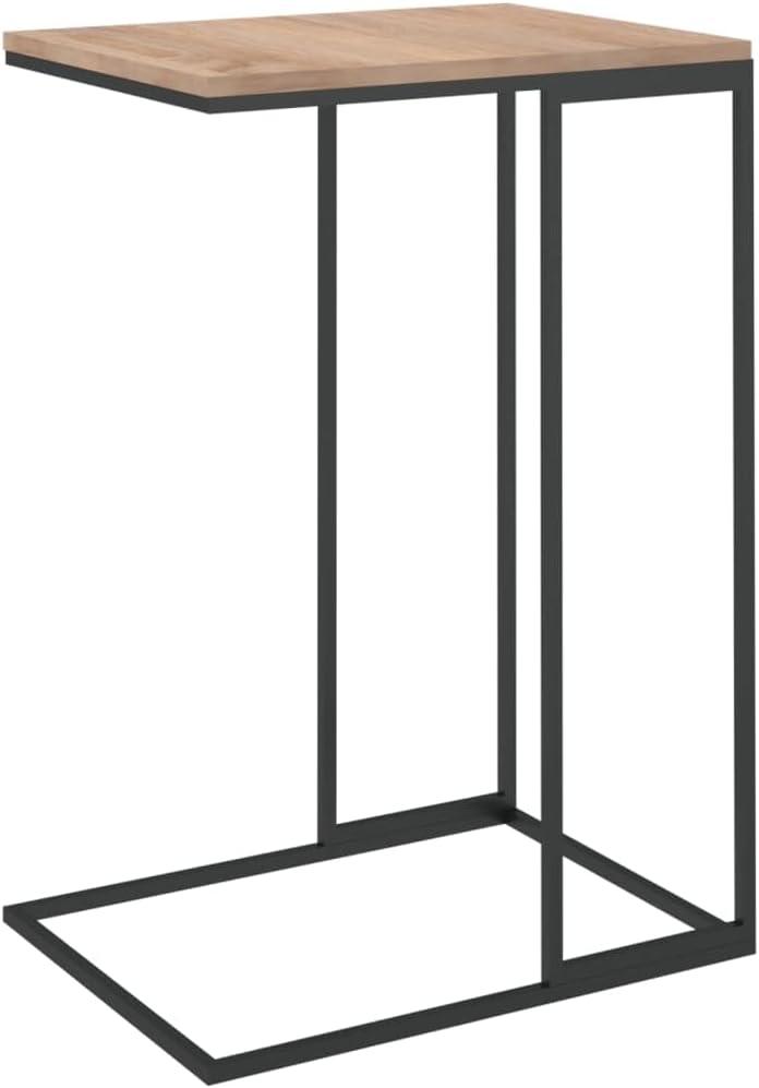 Strana view of the vidaXL C-Shaped Side Table