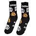 PXTIDY Gambler Gift 2 Pairs Novelty Gambling Socks My Happy Place Lucky 777 Jackpot Casino Slot Machine Socks Slot Machine Winner 777 Dress Socks Casino Lover Gift