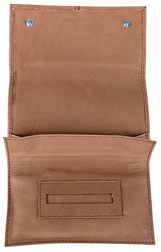 ea carey tobacco Amazon.com: EA Carey Tan Leather Full Size Snap Tobacco Pouch Holds 2 oz  Pipe Tobacco : Health & Household