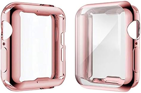 Julk Soft Screen Protector Case for 44mm Apple Watch SeriesSE3/SE2/SE/6/5/4