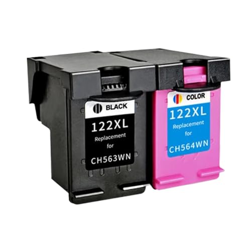 Cartouche d'encre 122XL pour Deskjet 2540 et 1050, parfaite pour les devoirs à la maison