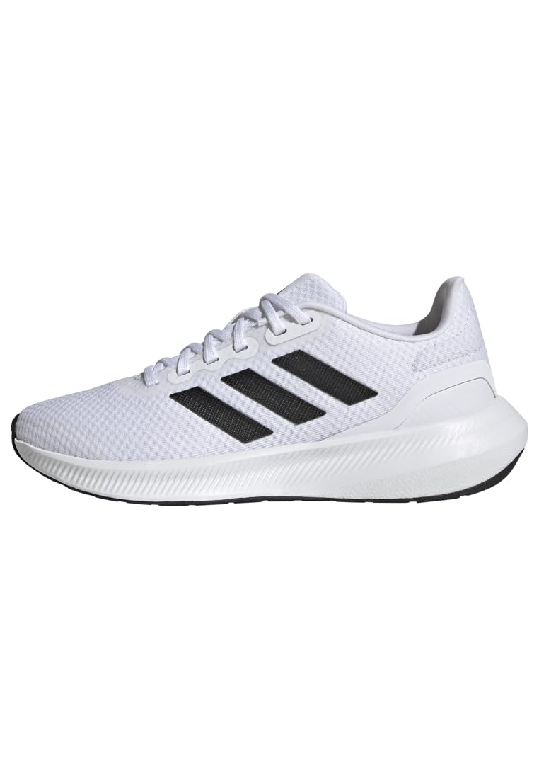 Adidas Runfalcon 3.0 Shoes Running ShoesWomen, Cloud White Core Black Core Black, 8