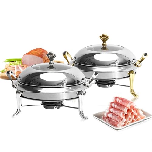 Fondue poêle à alcool 18cm en acier inoxydable pour camping et intérieur - 3