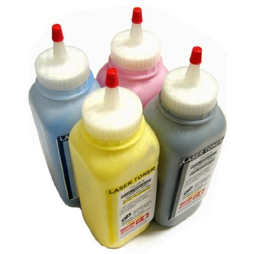 AAAtoner Compatible Refilled Toner Bottles Replacement for Samsung CLP315 CLP-310, CLP-315, CLP-315W, CLX-3170, CLX-3175FN, CLX-3175FW ( Black, Cyan, Yellow, Magenta , 4 pk )
