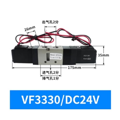 Électrovanne directionnelle électromagnétique VF 5320 à 5 voies pour automatisme - 3