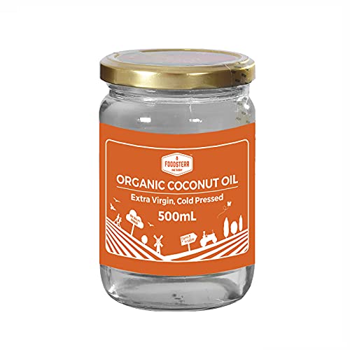Foodsterr Organic Coconut Oil - Virgin Cold Pressed 500ml