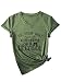 urwuic Camping Womens Shirt You Know What Rhymes with Camping Alcohol Funny Car Graphic Tee Hiking Lover V Neck T-Shirt Olive Green