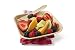 Leafware 7" Disposable Palm Leaf Plates, Square Plate Set (25 Pack), Natural, Biodegradable Plates For Parties, Catering, Wedding, Birthday