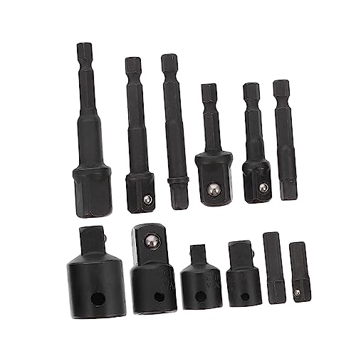 balacoo 12pcs Drill Bit Extender Rods Electric Tool Accessory Bit Adapter Rods
