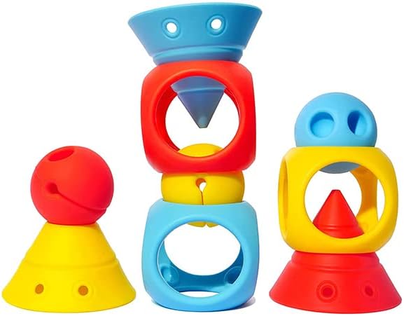 Fat Brain Toys Building Genius by MOLUK - Primary - Open-Ended Creative Play, Preschool