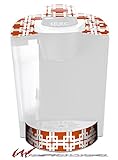 WraptorSkinz Decal Style Vinyl Skin compatible with Keurig K40 Elite Coffee Makers Boxed Burnt Orange (COFFEE MAKER NOT INCLUDED)