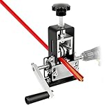LLNC Manual Wire Stripping Machine, Gauge Wire 0.04"-0.9"(1-23MM),Scrapping Copper Wire Peeler Machine, Drill Powered&Hand Crank Dual-drive Wire Stripper Tool for DIY&Scrap Copper Recycling