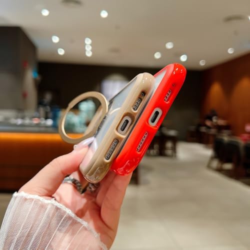 Coque iPhone 16 Pro Max transparente magnétique avec support de protection intégrale - 2