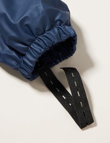 Playshoes Matschhose Regenlatzhose Fleece-Futter Unisex Kinder Wind- und wasserdichte Regenhose Regenbekleidung, marine, 128