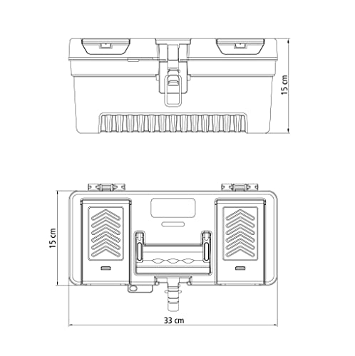 Tramontina 43803013, Caixa Plástica 13