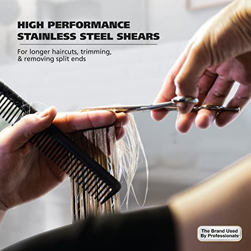 Wahl Clipper High-Performance Stainless-Steel Haircutting Shears For Extreme Precision Cutting, Trimming At Home - Model 3012 #TOP2