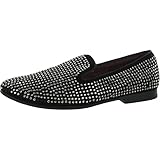 Steve Madden Men's Caviarr Slip-On Loafer,Black,9.5 M US