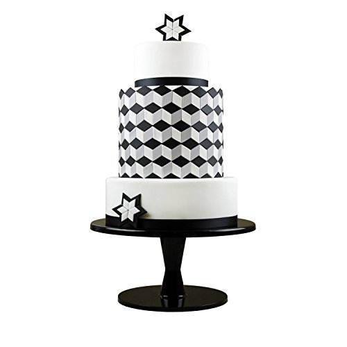 PME Geometric MultiCutter for Cake Design - Diamond, Large Size, 1.25-Inch, White - Image 4