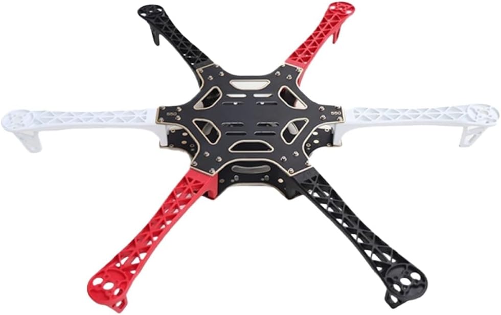 Practical-FPV F550 Hexa Frame Arm Hexacopter PCB With Landing Gear Protector Plate Compatible With Drone Models Quadcopter Models UAV Models Flamewheel F550 HJ550