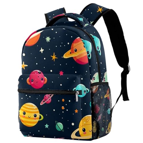Sac à dos voyage univers mignon pour l'école et les sorties des enfants