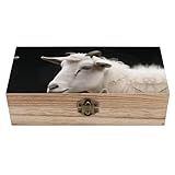 Hochwertiges Massivholz: Diese Aufbewahrungsbox aus strapazierfähigem und umweltfreundlichem Naturholz ist auf Langlebigkeit ausgelegt und verleiht Ihrer Einrichtung eine rustikale Ästhetik