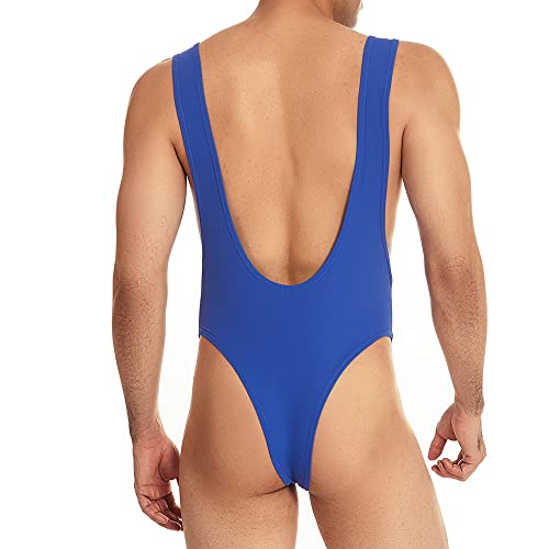 Spnsstcr Men Bodysuit Leotard Wrestling Singlet Underwear Slip Active Jockstrap Jumpsuit Bodywear #TOP4