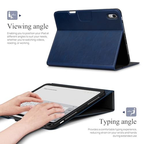 Image of auaua Case for iPad Air 13 inch M4 /M3 /M2, Blue
