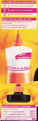 Garnier - Movida, Crema Shampoo Colorante, 60 Nero...