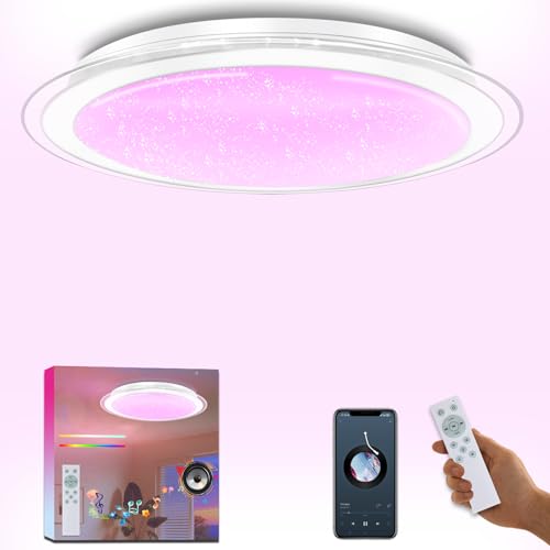 TAIGURAZ { LED y V[OCg 12 140 5700lm Bluetooth Xs[J[ VƖ RGB[hƖ F 邳[ 铔   Lb` ʏ QɓKp