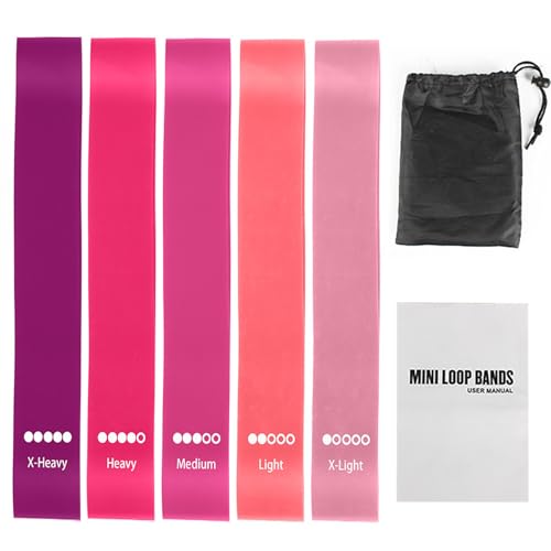 Accessory for Pilates Board，Resistance Bands for Pilates Reform, Exercice Loop Bands for Pilates kit, Pilates Starter Set of Stretch Bands for Women