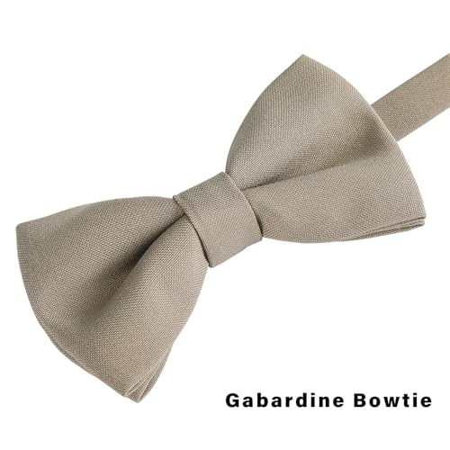 Image of WELROG Classic Pre-Tied Bow Tie for Children & Adults Solid Color Adjustable Bowtie