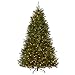National Tree 9 Foot Dunhill Fir Hinged Tree with 900 Dual Color LED Lights & PowerConnect System-9 Functions (DUH3-D00-90)