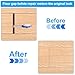 FCHO Floor Gap Fixer Tool for Laminate Floor Gap Repair Include Suction Cup and Mallet (Can't use on scraped surface floor)-Yellow Kit