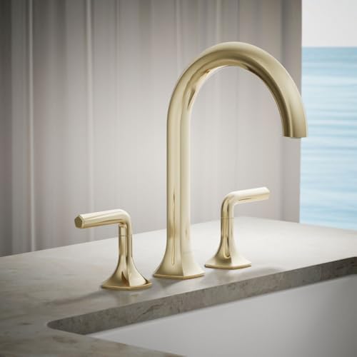 KOHLER K- 27018-4-AF Occasion™ DM 목욕 레버 핸들, 바이브런트 프렌치 골드 — 사진 2
