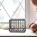 2Pcs Mini Cage Model, Miniature Cage Model Toy, Mini Animal Cage Toy, for Miniature Accessories Ornament Tool Cages