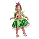 Disguise Cocomelon Toddler Dress, Official Cocomelon Costume Tutu Outfit for Kids, Toddler Size (2T)