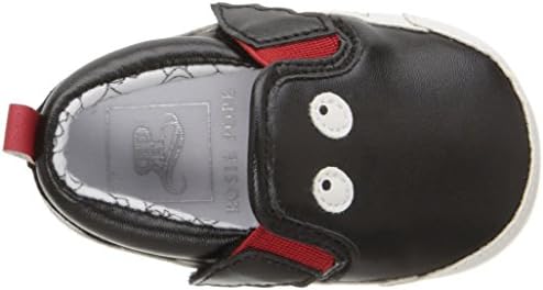 Rosie Pope Kids Footwear Baby-Boy's Prewalker Black Bat-K, 6-9 Months M US | Image 4