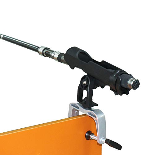image for AGOOL Fishing Boat Rods Holder Lock Rod Holder 360 Degree Adjustable F