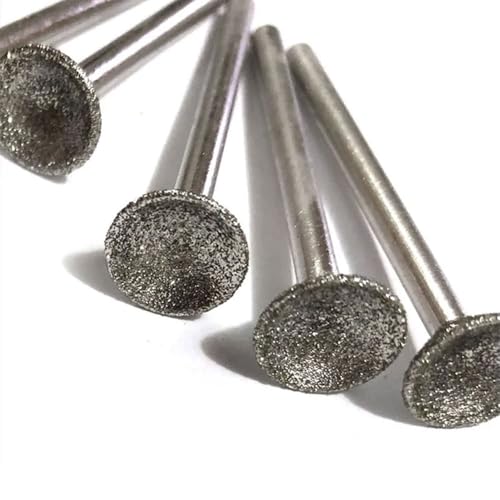 Pack de 12 fresas diamantadas con punta en forma de cuenco miniatura 6