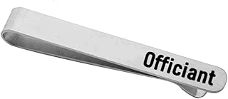 Wedding Officiant Gift Officiant Stainless Steel Tie Clips Wedding Party Appreciation Gift for Wedding Officiant