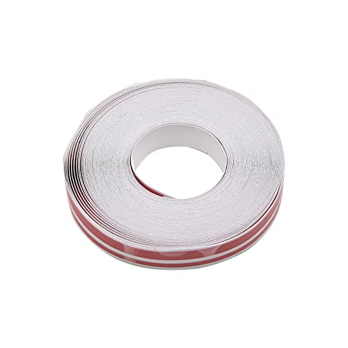 sourcing map 12mm Vinyl Striping Pin Streifen Doppel Linie Klebeband Auto Decal Aufkleber rot