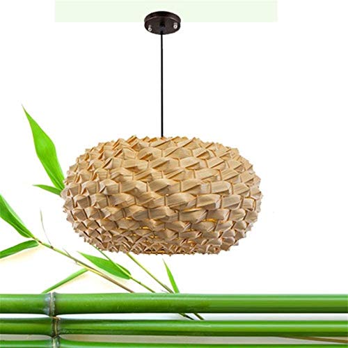 Lustre bambou rétro pour corriger un éclairage froid - 3