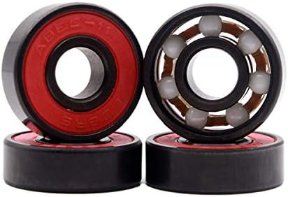 Z-FIRST Rolamentos de cerâmica de alta velocidade 608RS híbridos ...