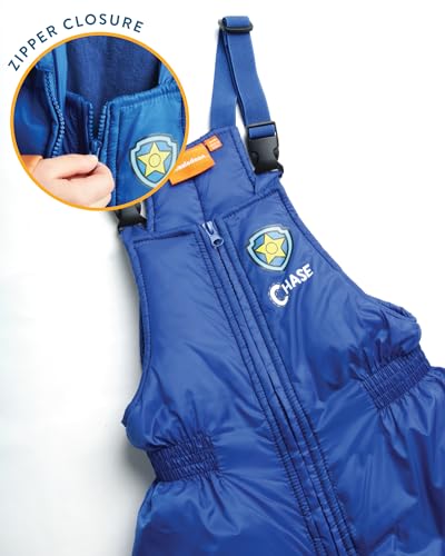 nickelodeon boys paw patrol snowsuit - 2 piece ski jacket snow bib ski pants overalls toddlerboys 2t-7