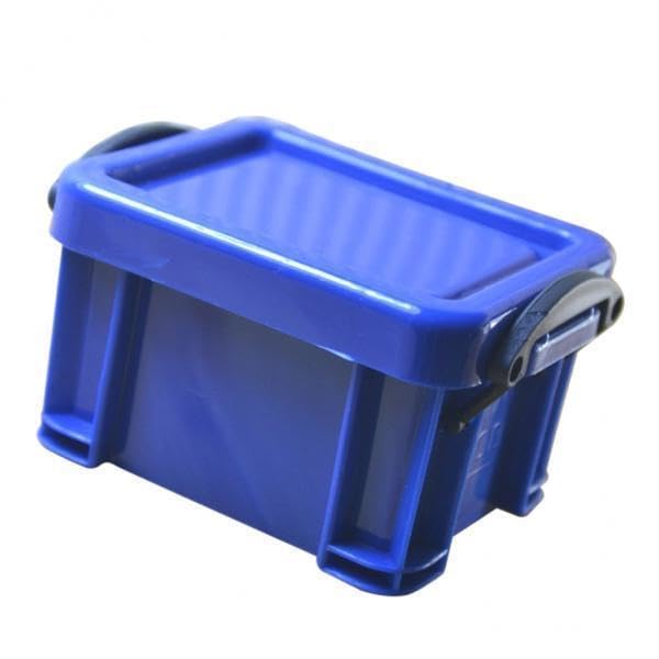 5xMini Lock Box Super Cute Storage Boxes Organizer for Jewelry Dark Blue-image-21